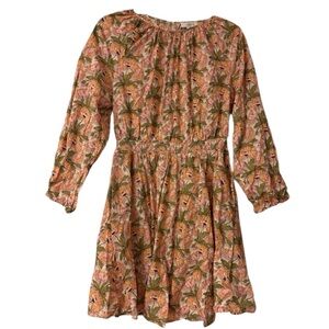 J. Crew x Liberty of London Smocked Waist Mini Dress, Butterfield Poppy Print